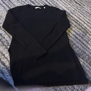 ALC Black Tunic merino wool/cashmere blend sweater S 🍀🍀🍀